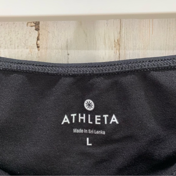 Athleta Black Cinch Bikini Bottoms Scrunch - Picture 2 of 6